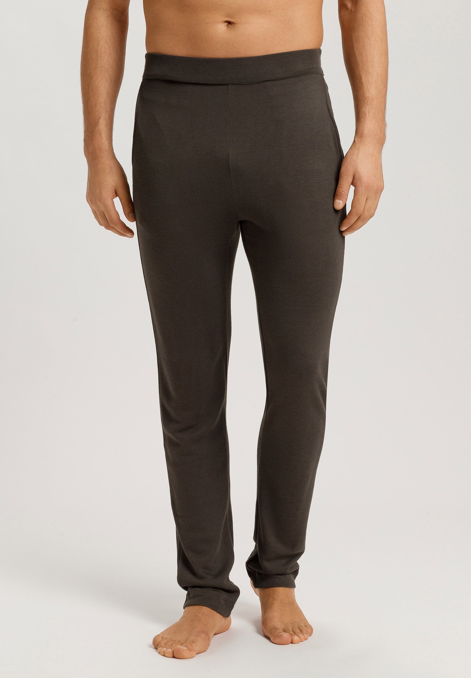 hanro-woolen-comfort-loungehose-herren-earthy-ink-cashmere image 2