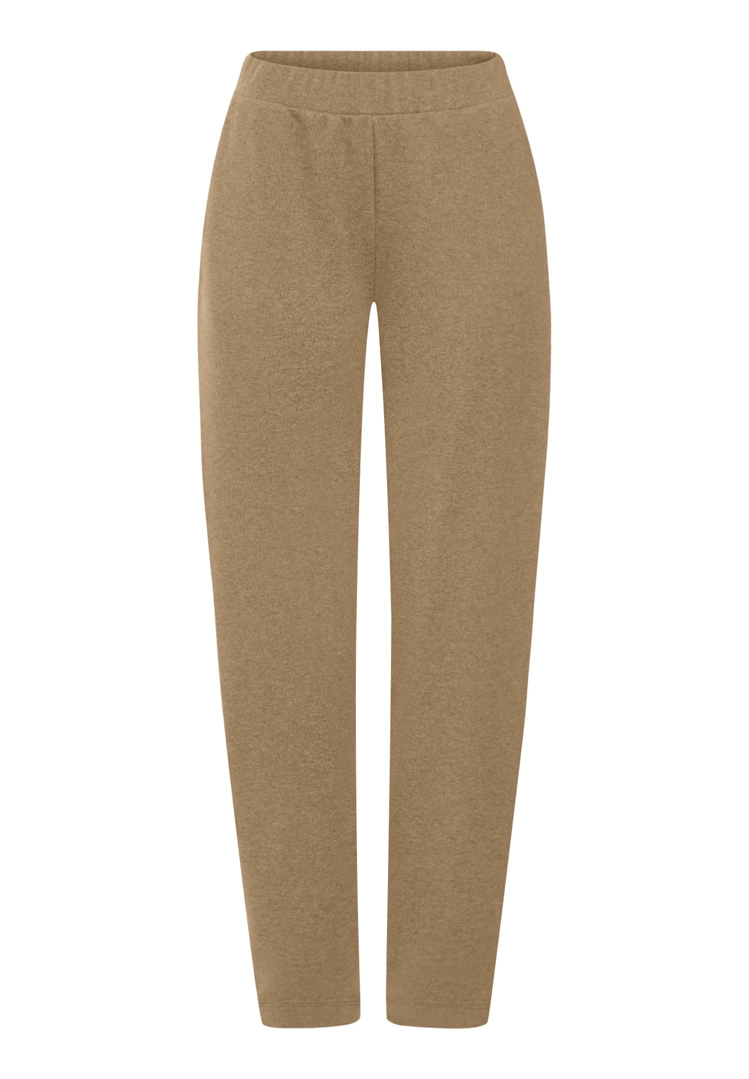 hanro-easy-wear-long-pants-loungehose-desert-clay-baumwolle image 1