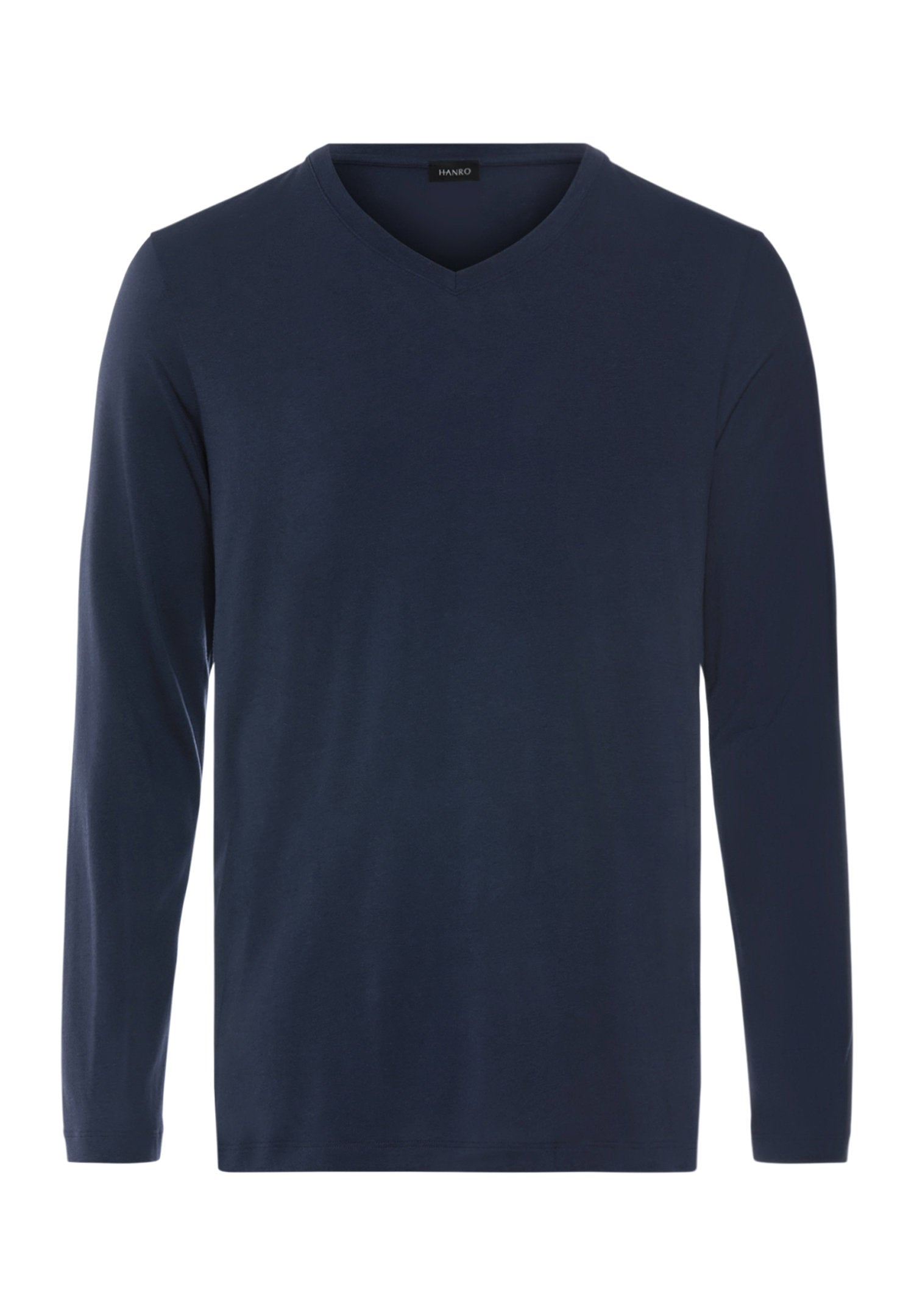 hanro-night-and-day-langarmshirt-deep-navy-modal image 1