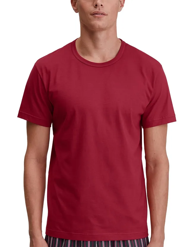 calida-remix-basic-sleep-t-shirt-herren-dark-glen-jersey image 1