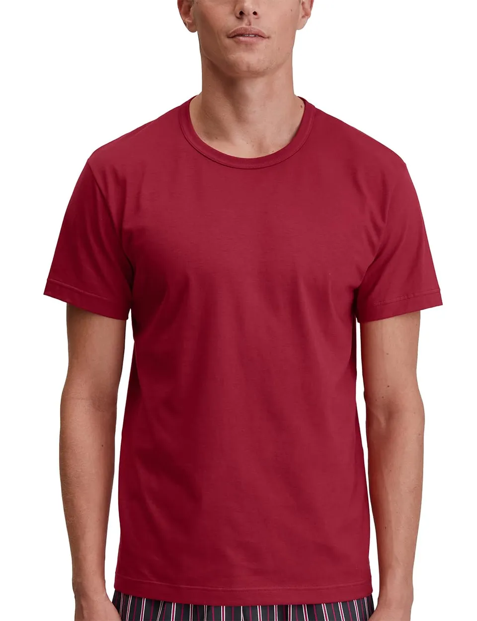 calida-remix-basic-sleep-t-shirt-herren-dark-glen-jersey image 1