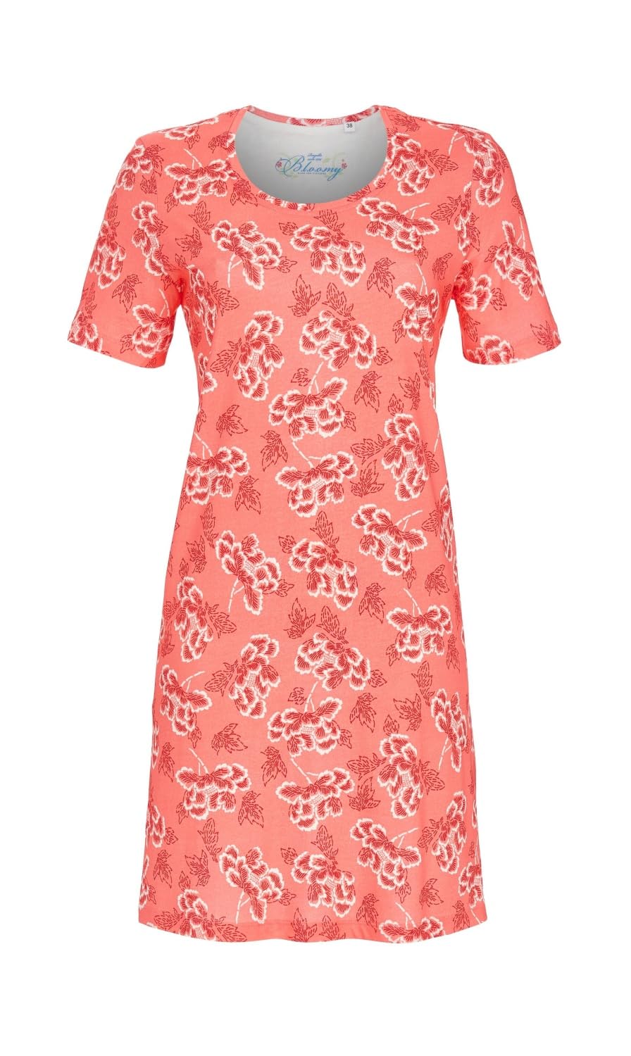 ringella-women-nachthemd-baumwolle-modal-sleepshirt-floral image 4