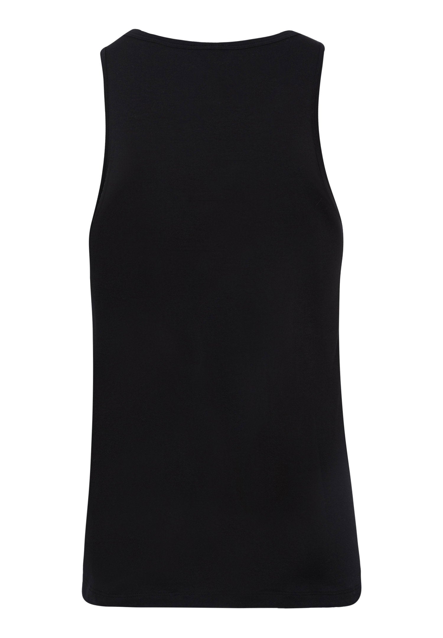 hanro-cotton-superior-tank-top-073087-unterhemd-schwarz-baumwolle image 3