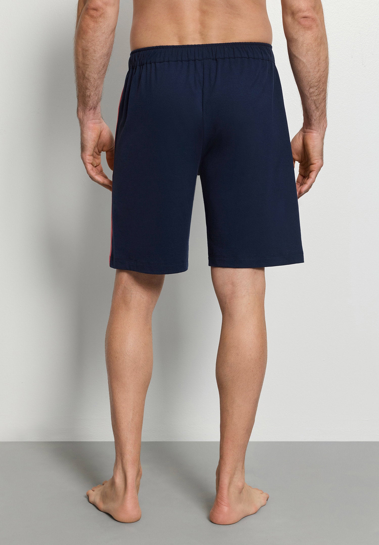 hanro-night-day-shorts-deep-navy-herren-baumwolle-bermuda image 4