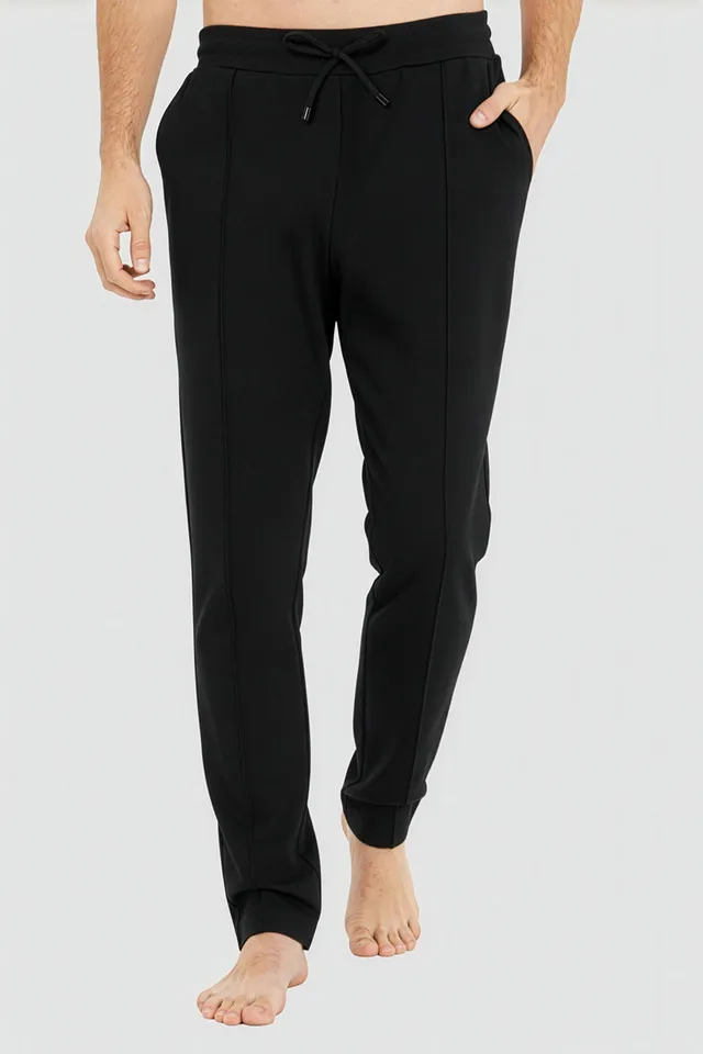 r-sch-be-happy-herren-loungehose-berl-nge-schwarz-uni image 1
