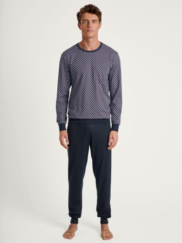 calida-relax-imprint-pyjama-herren-52-54-baumwolle-b-ndchen image 6