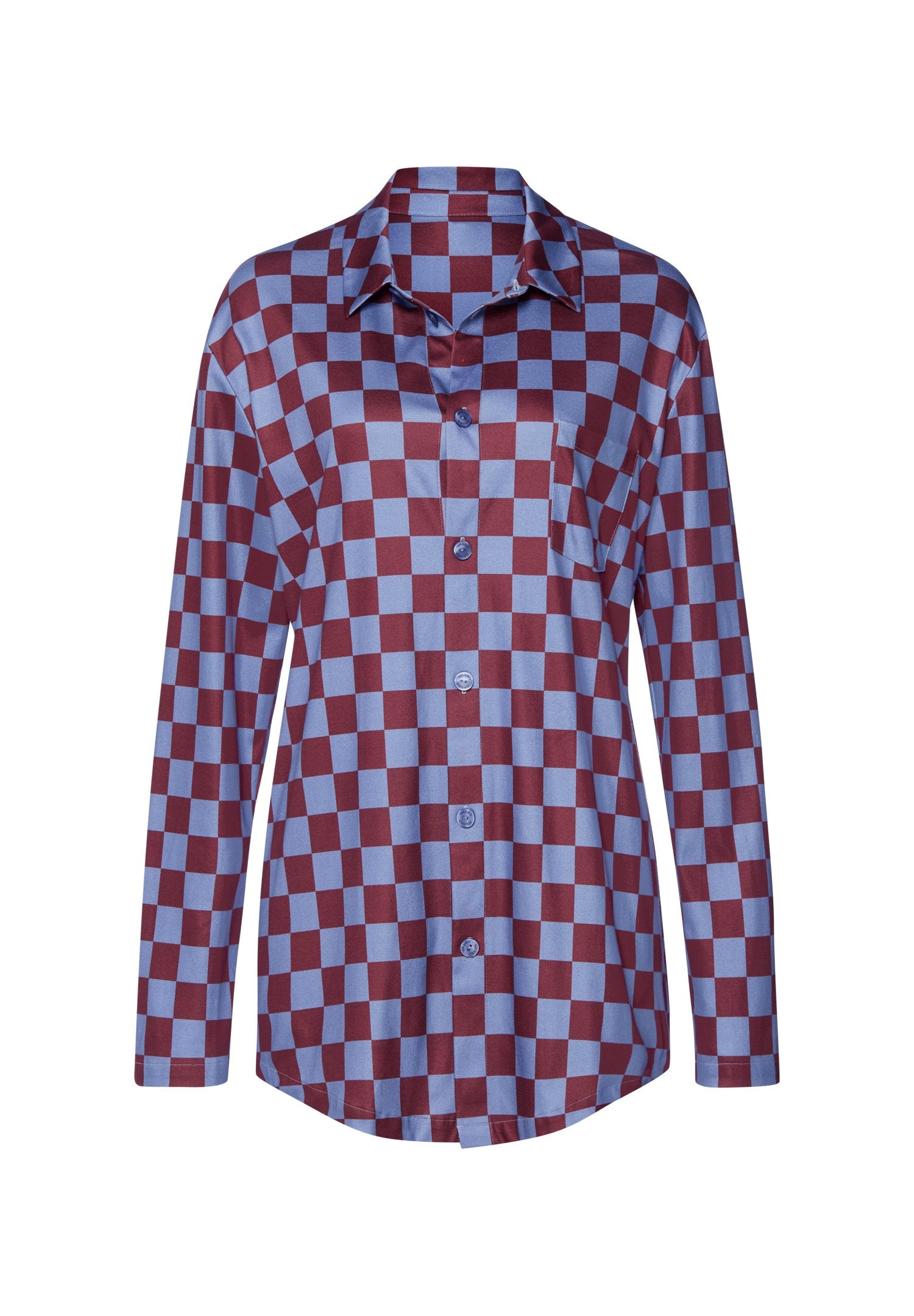 hanro-arthur-arbesser-shirt-chess-print-baumwolle image 2
