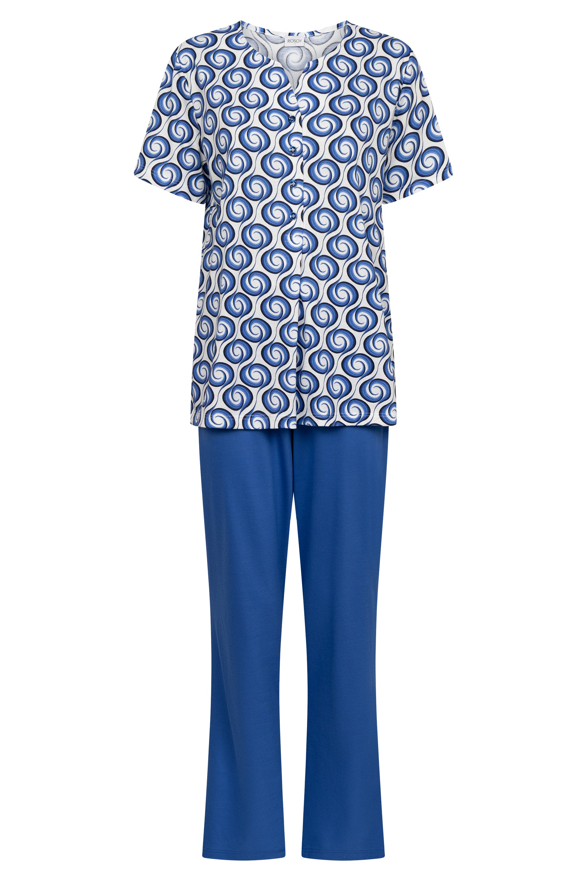 r-sch-be-happy-pyjama-lang-grafikdruck-blau-modal image 2