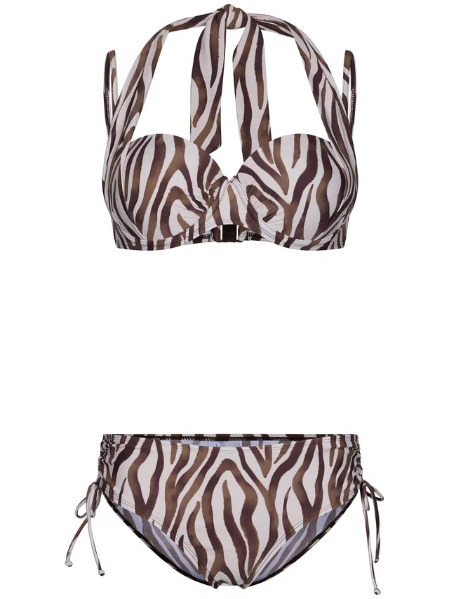 pastunette-safari-bikini-braun-b-gel-safariprint image 1