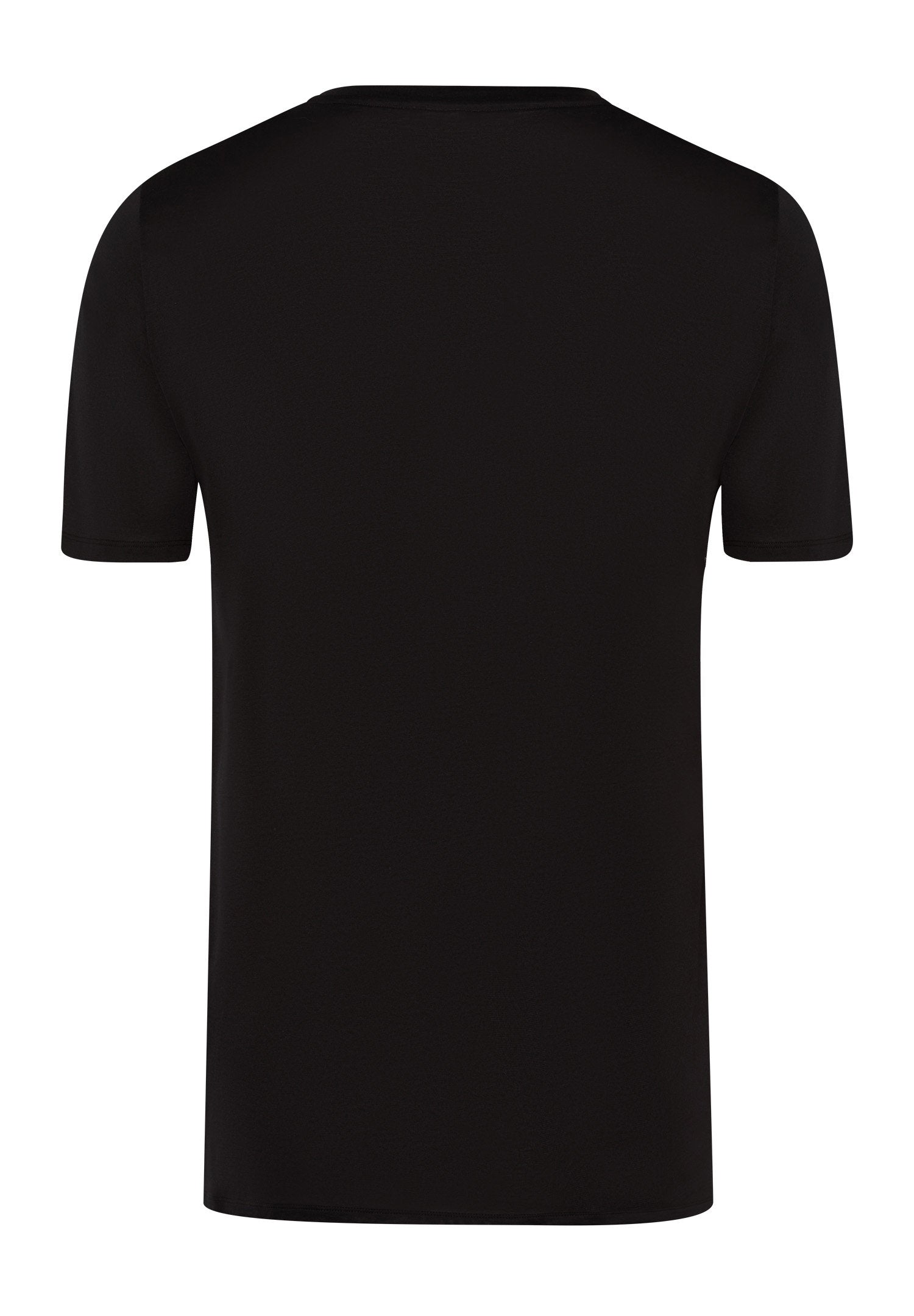 hanro-cotton-sporty-s-slv-shirt-t-shirt-schwarz-baumwolle image 3