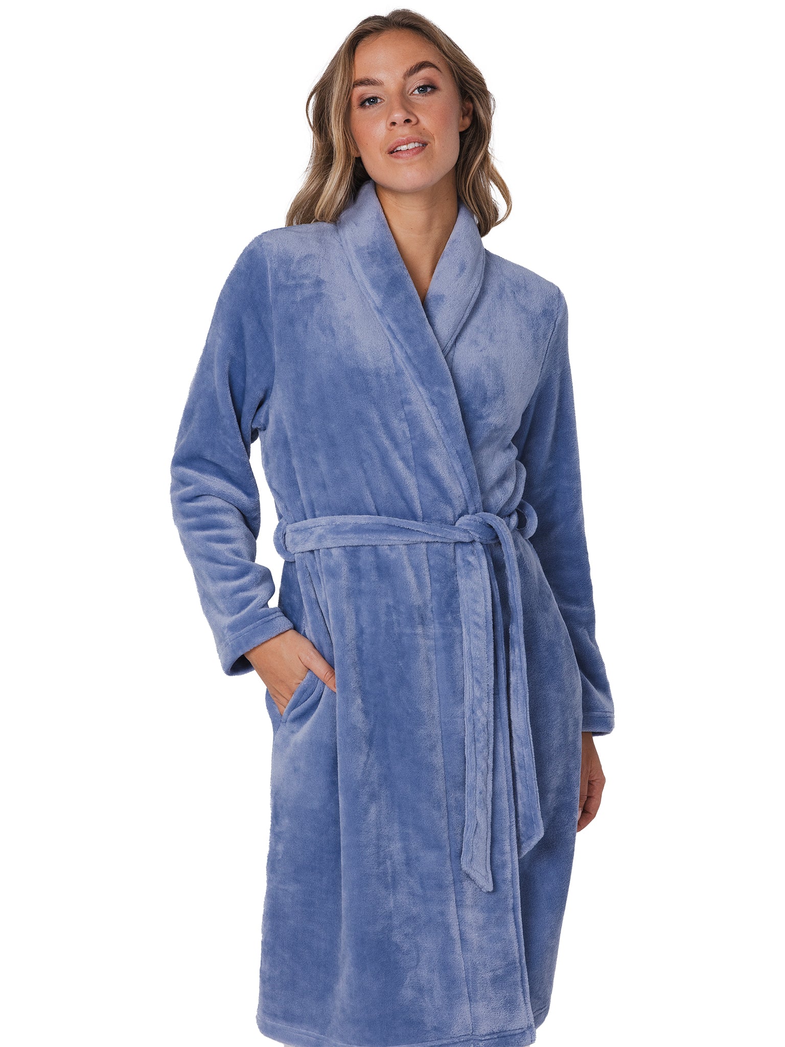 pastunette-blue-fog-morgenmantel-fleece-blau image 4