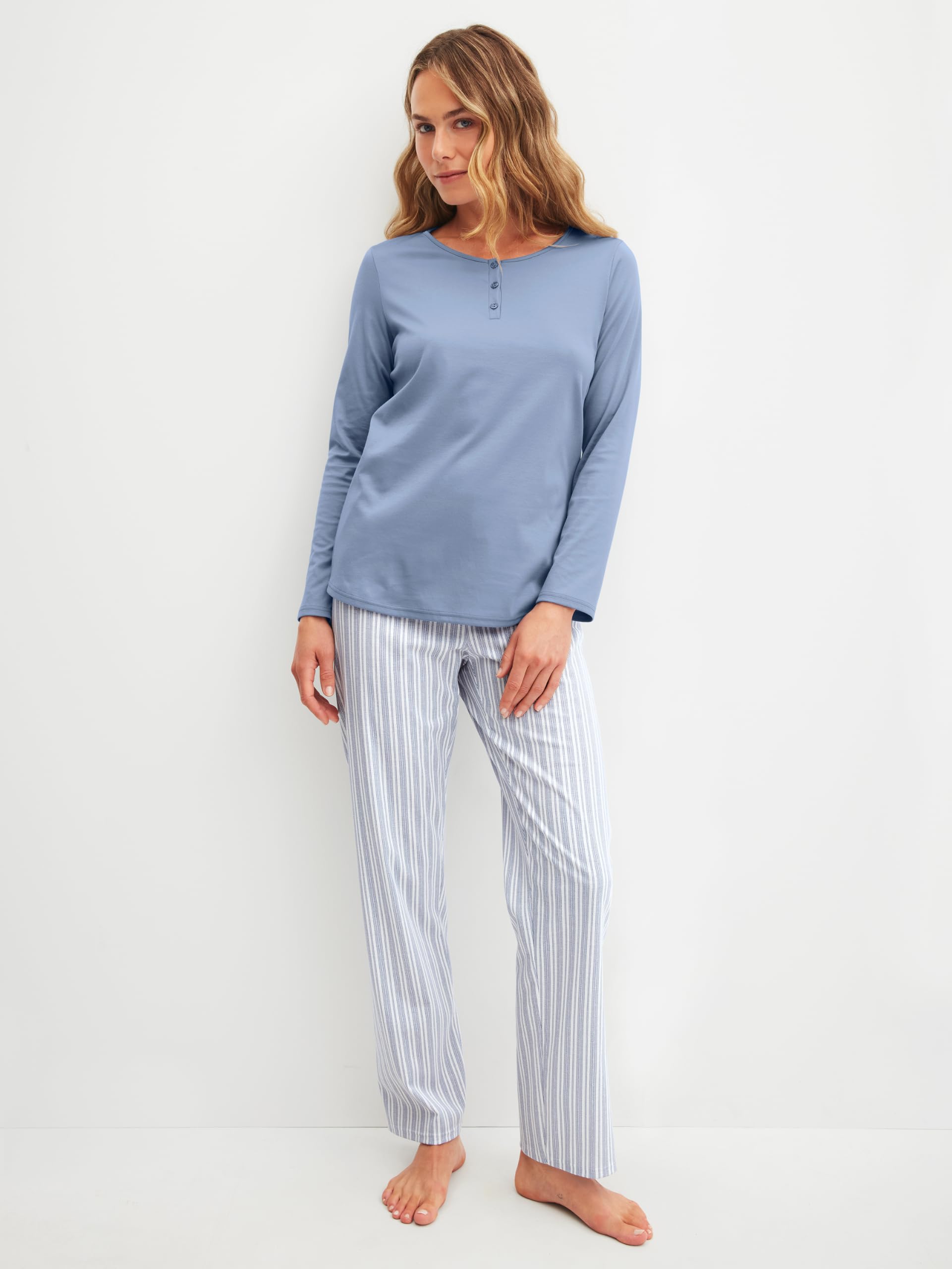 calida-favourites-dreams-pyjama-damen-44-46-streifen image 3