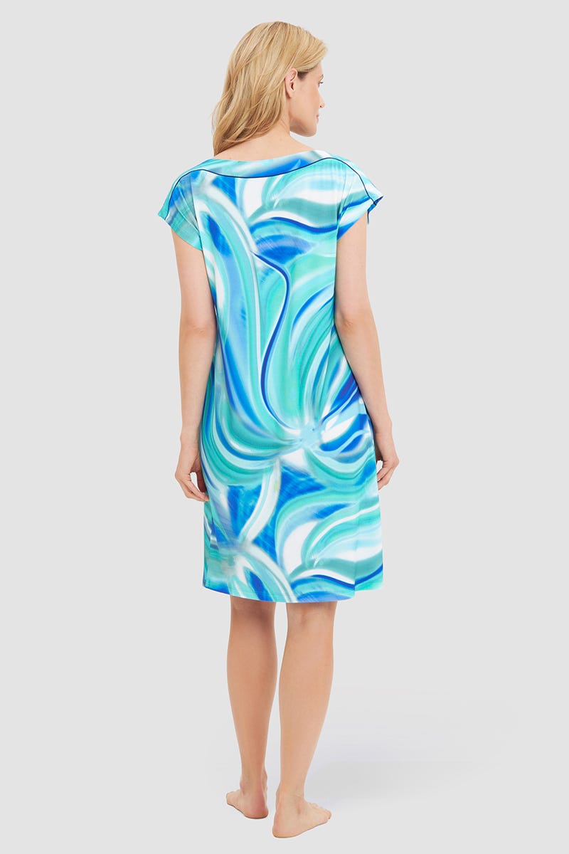 r-sch-be-happy-strandkleid-knielang-jersey-t-rkis image 3