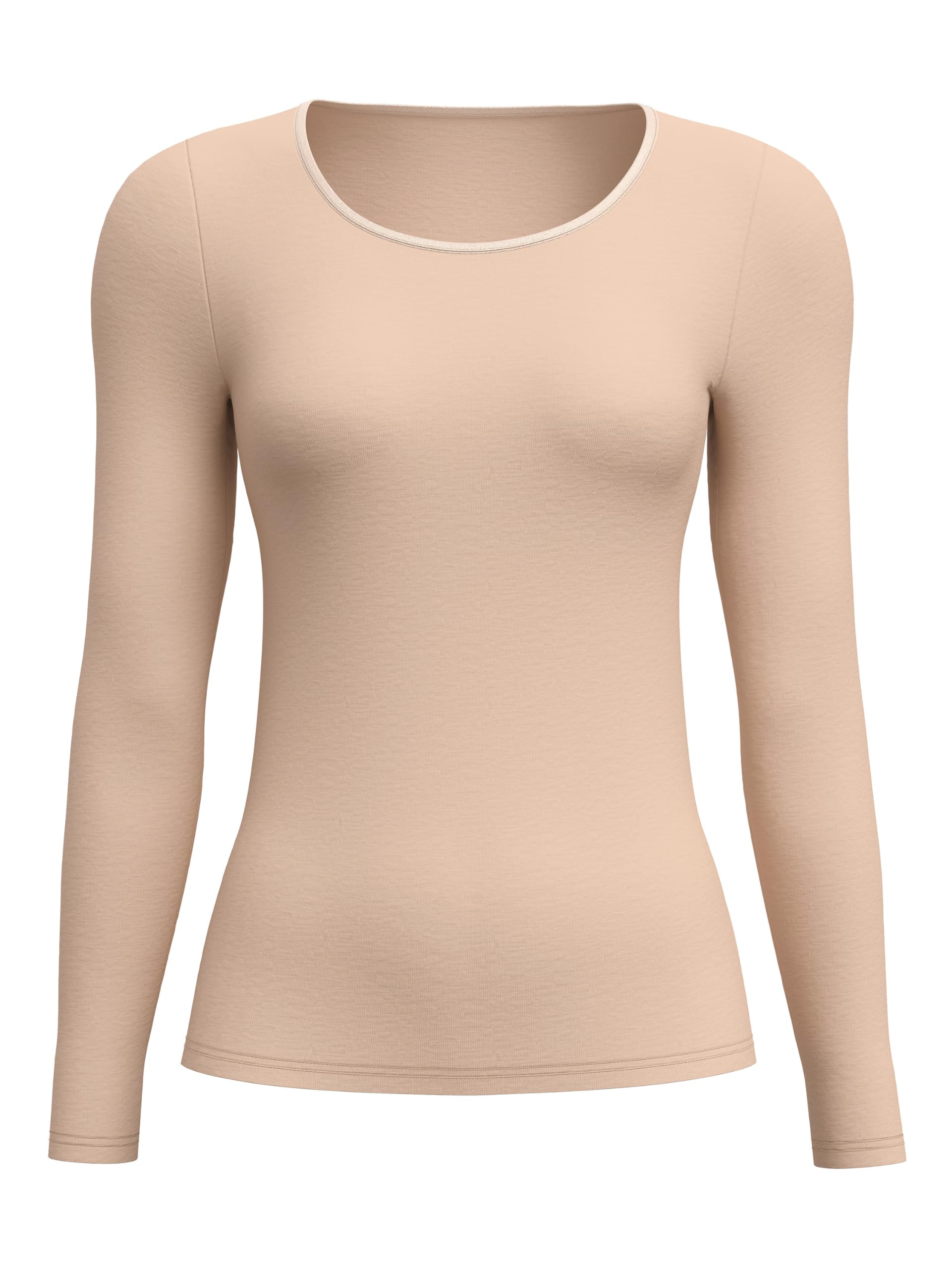calida-true-confidence-langarmshirt-damen-ripp image 4