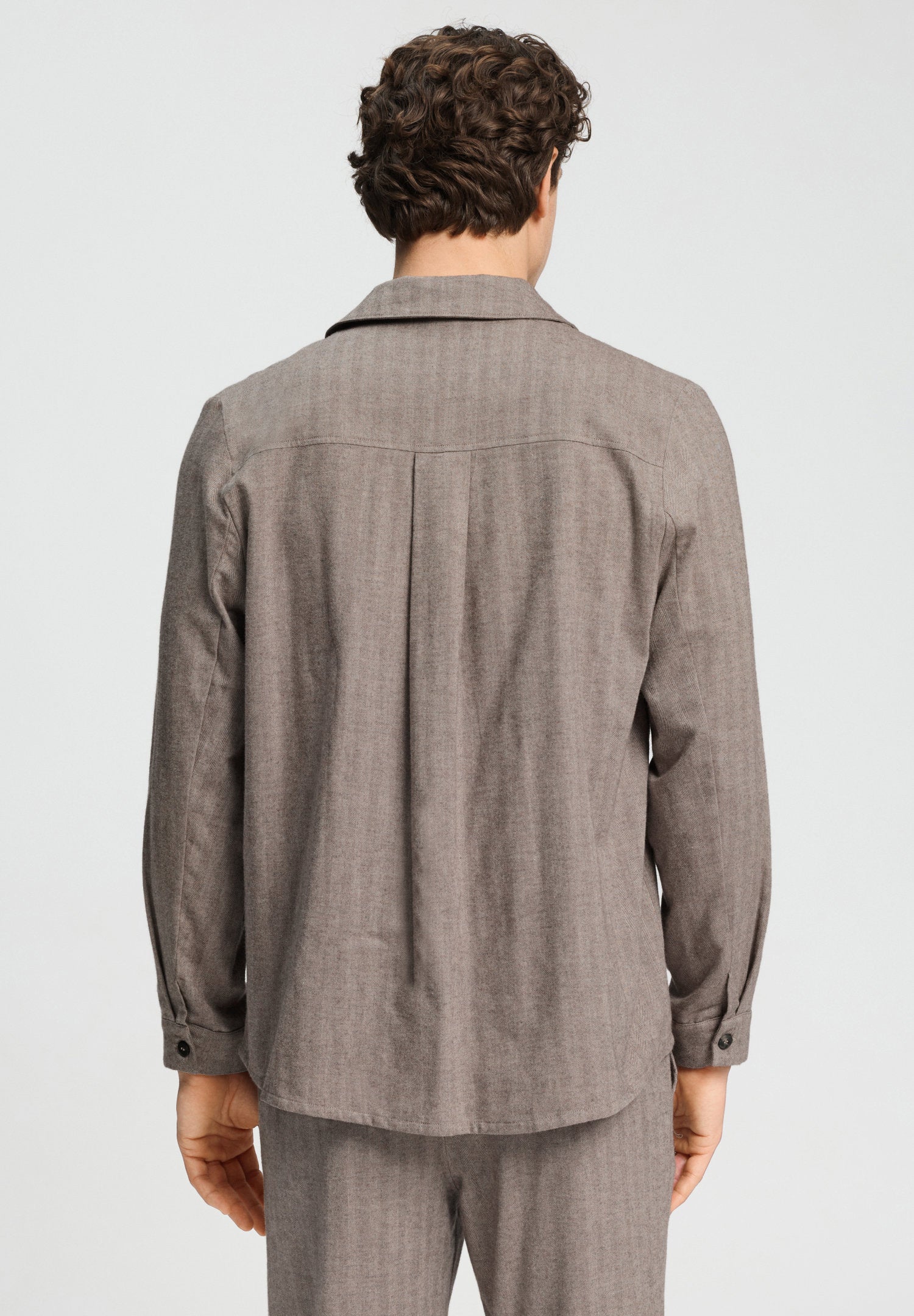 hanro-woolen-luxury-hemd-earthy-woven-wolle-fischgr-t image 5