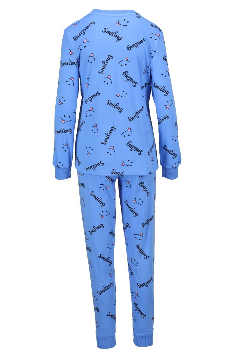 ringella-women-men-pyjama-mit-strickb-ndchen-schlafanzug image 3