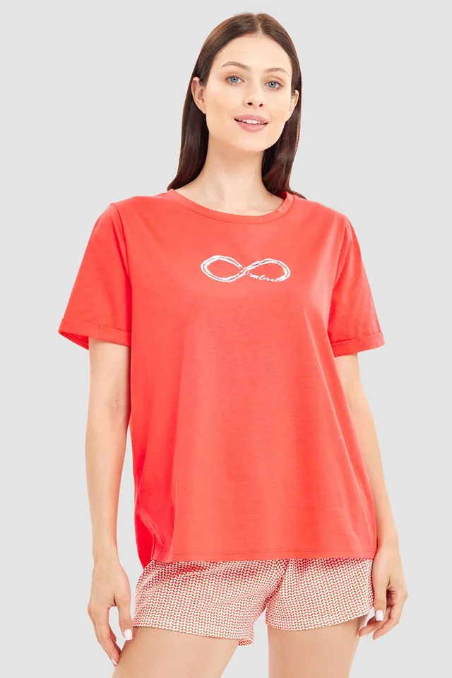 r-sch-be-happy-shirt-kurzarm-rot-love-print-weit image 1