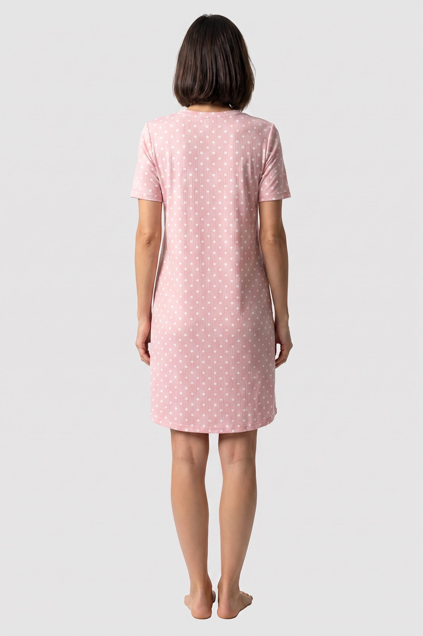 r-sch-be-happy-nachthemd-kurz-kurzarm-rosa-jersey image 3
