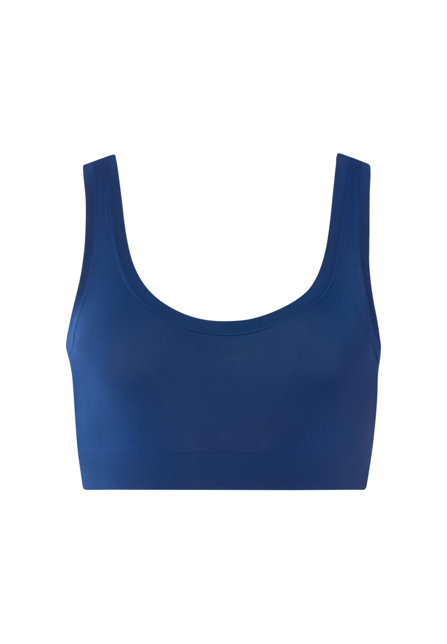 hanro-charlotte-adam-crop-top-bustier-estate-blue image 2
