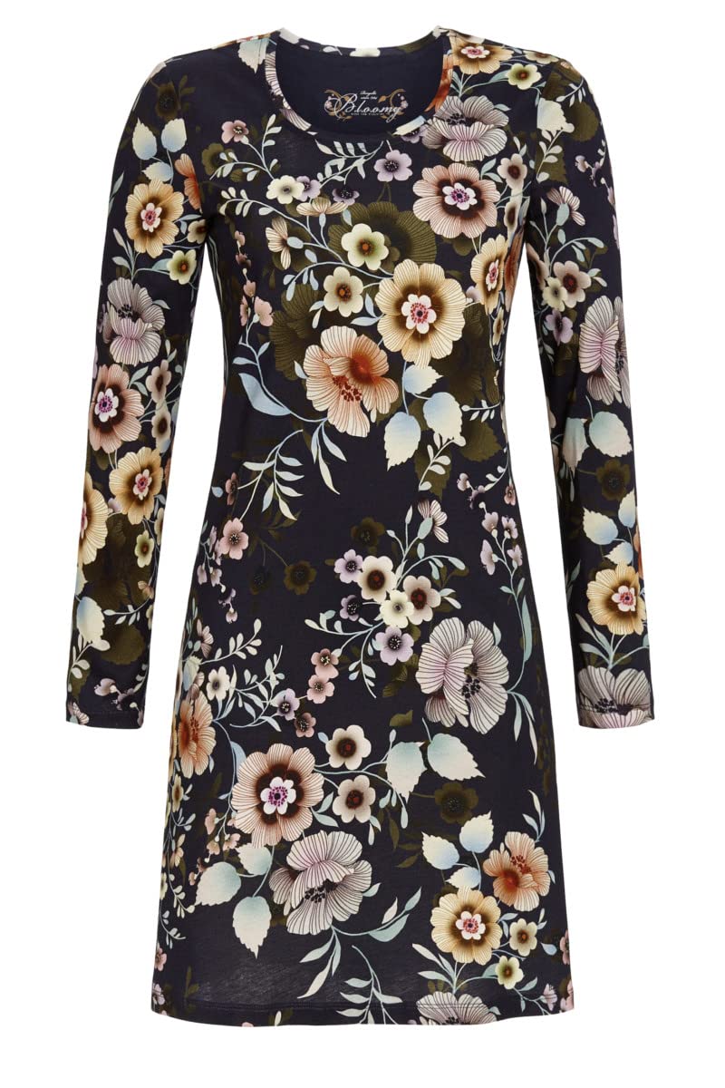 ringella-bloomy-nachthemd-blumendessin-3551001-champagner image 4