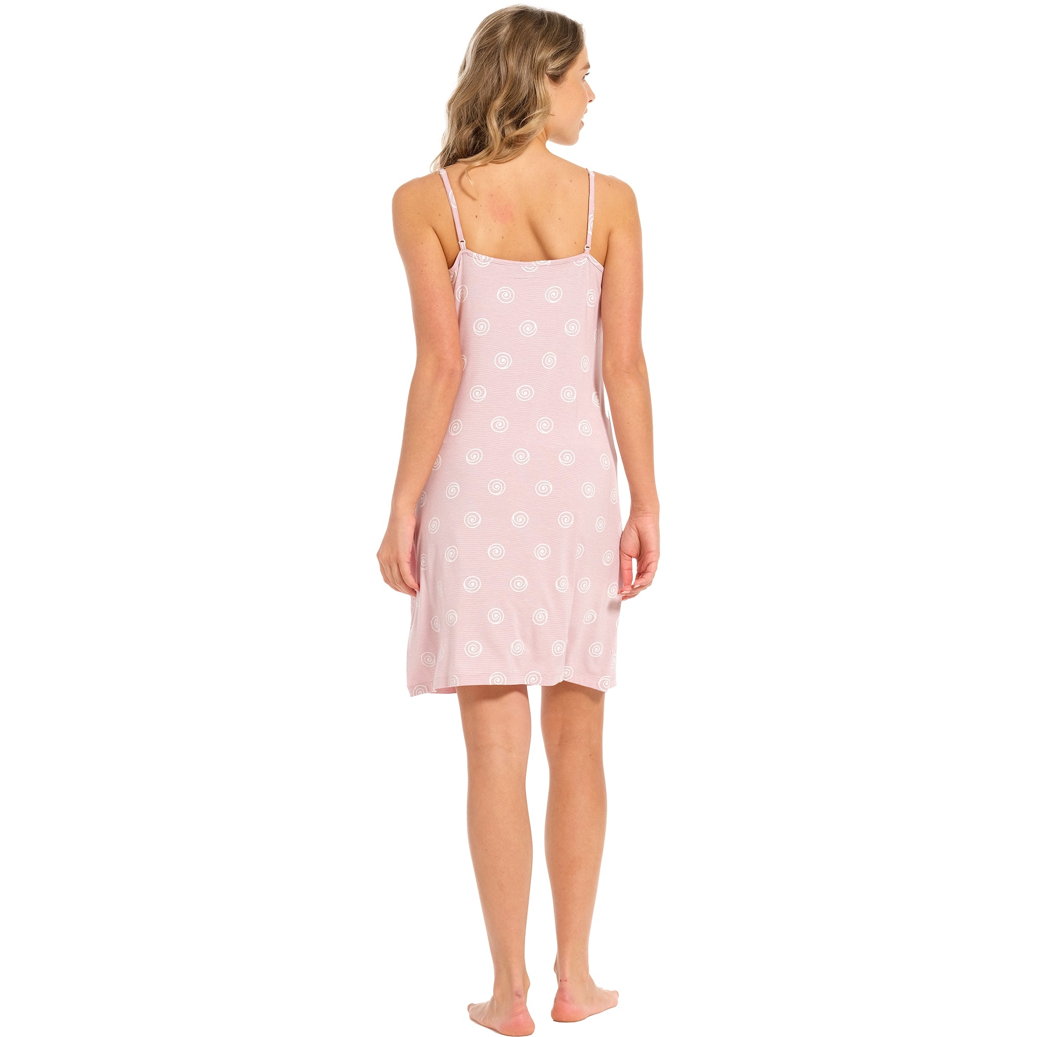 pastunette-deluxe-nachthemd-rosa-viskose-spitze image 3