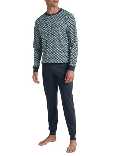 calida-relax-streamline-herren-pyjama-set-mit-b-ndchen image 6