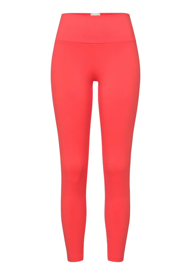 hanro-balance-leggings-sporthose-juicy-melon-temperaturregulierend image 1