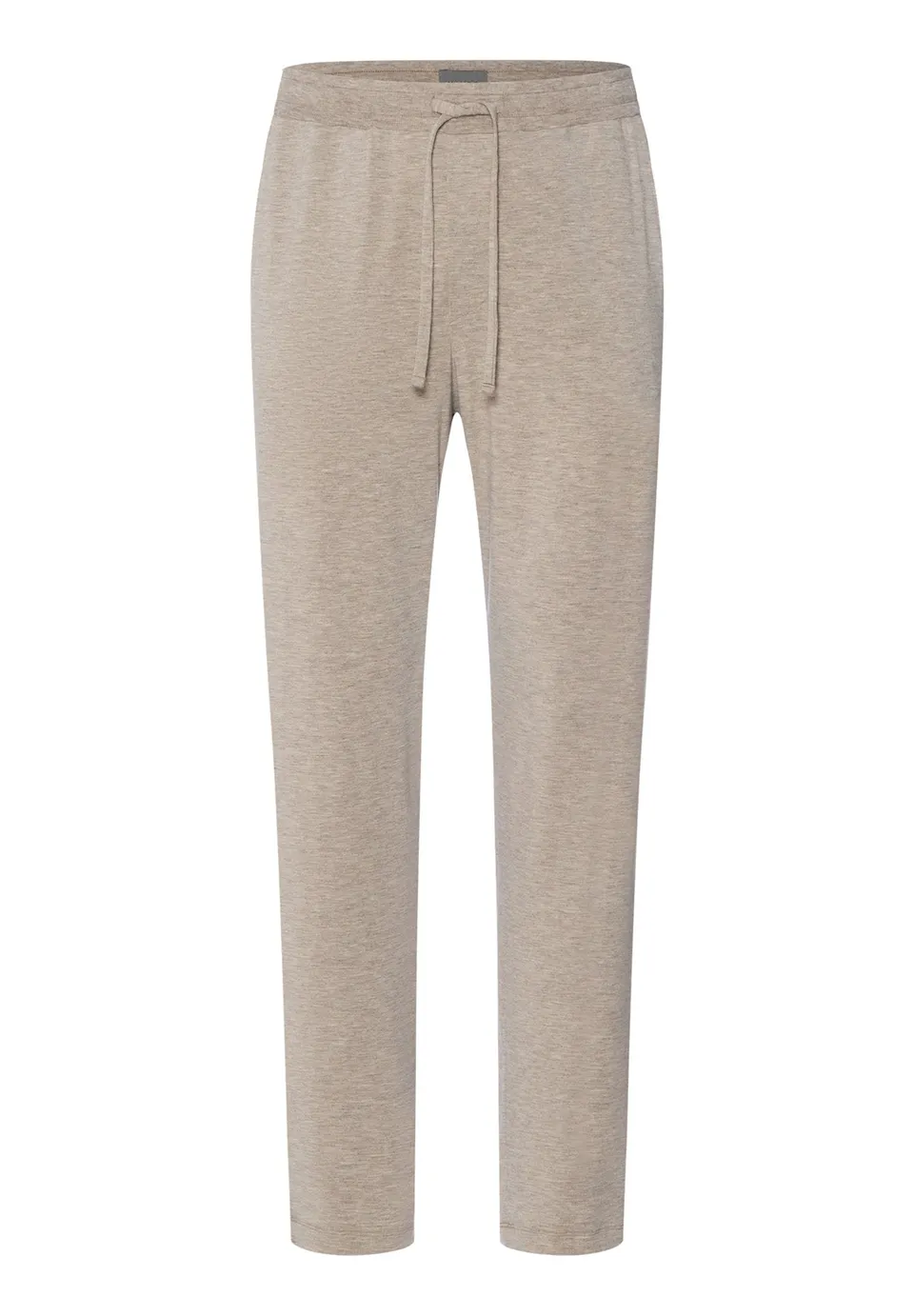 hanro-casuals-lange-hose-herren-hazelnut-melange-viskose image 1