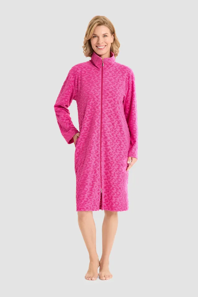 r-sch-be-happy-morgenmantel-midi-frottee-leo-pink image 1
