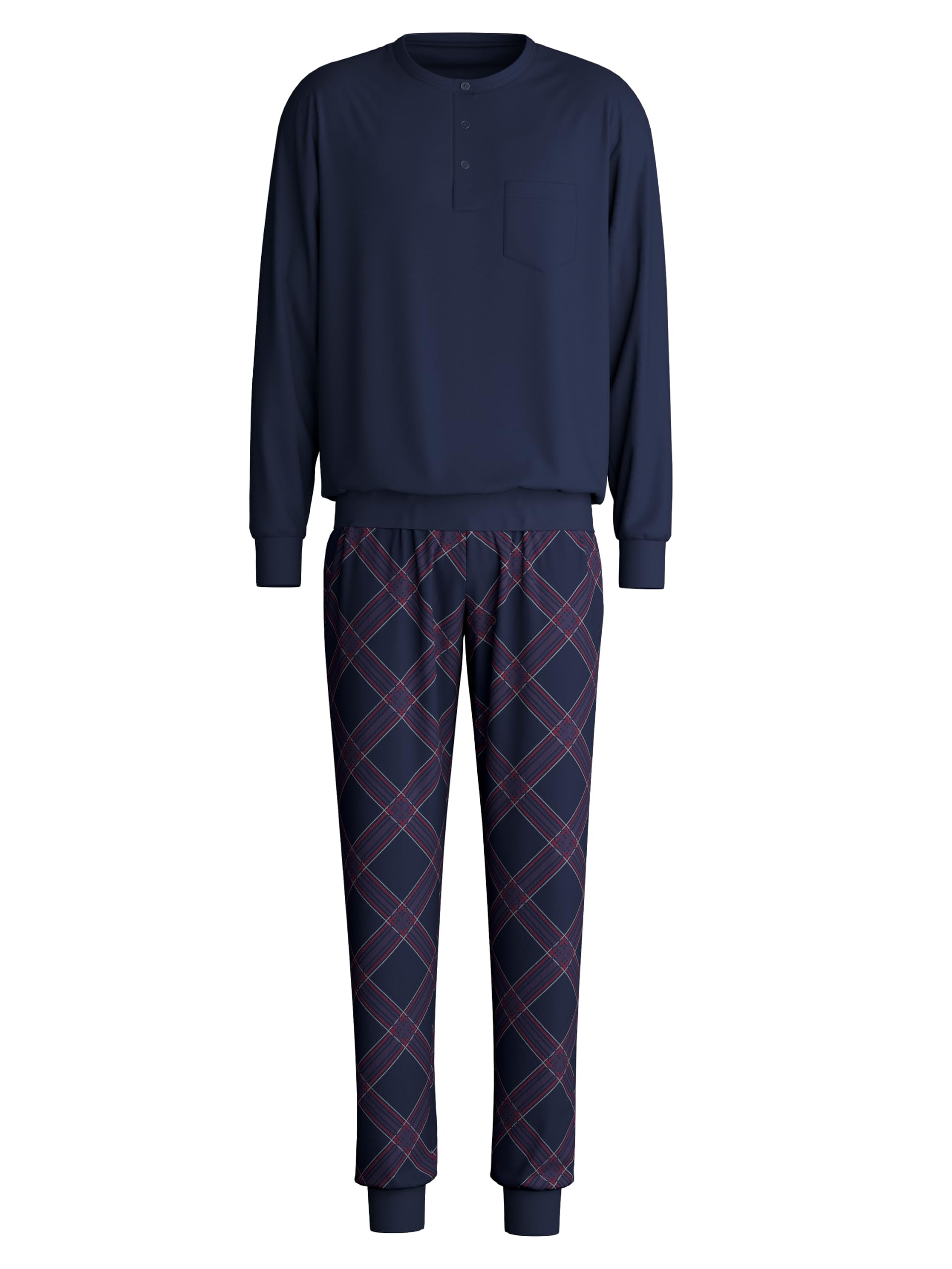 calida-relax-comfy-b-ndchen-pyjama-herren-52-54-bequem image 3