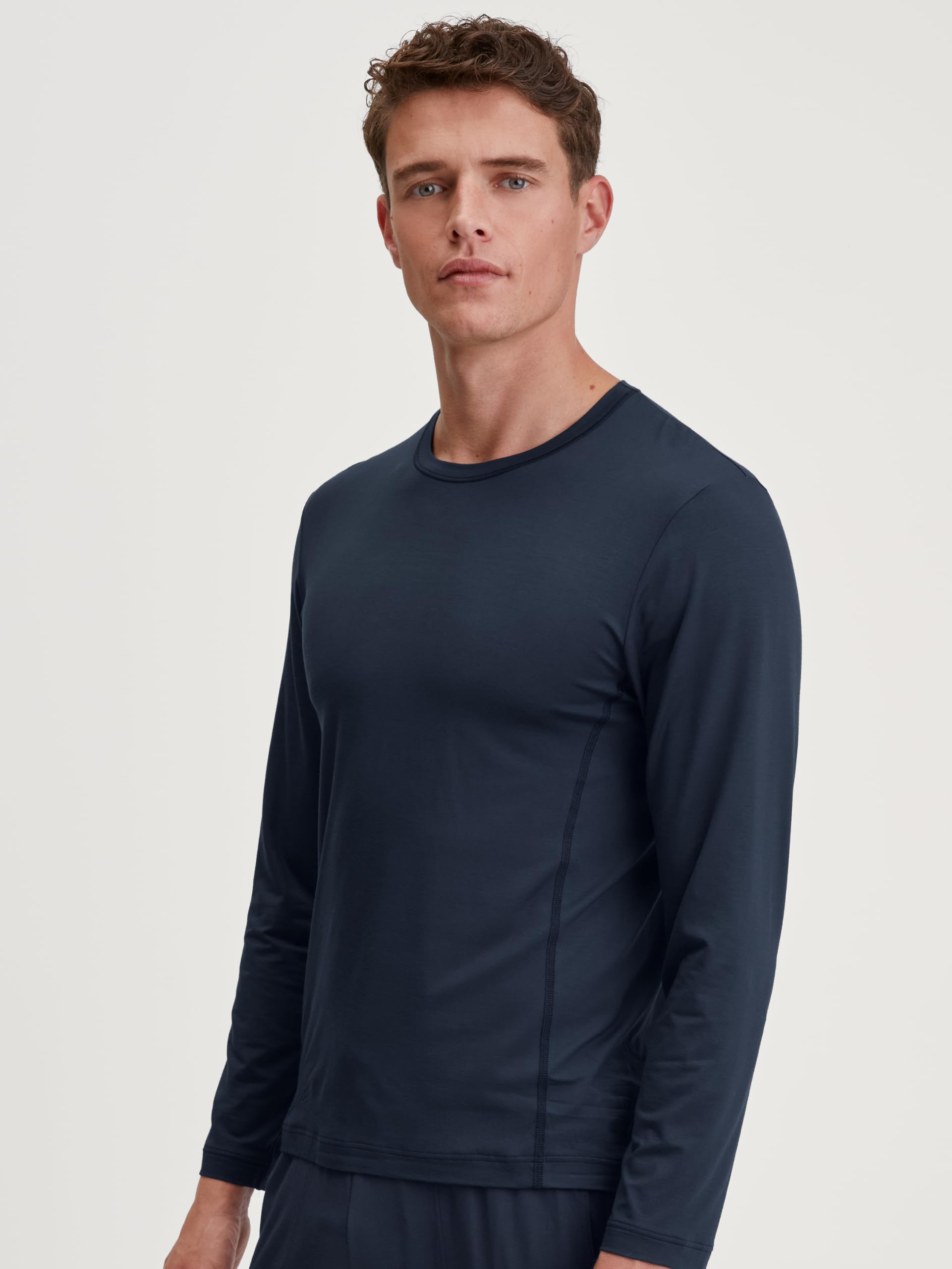 calida-deepsleepwear-balancing-langarmshirt-herren-saphir-blue image 2