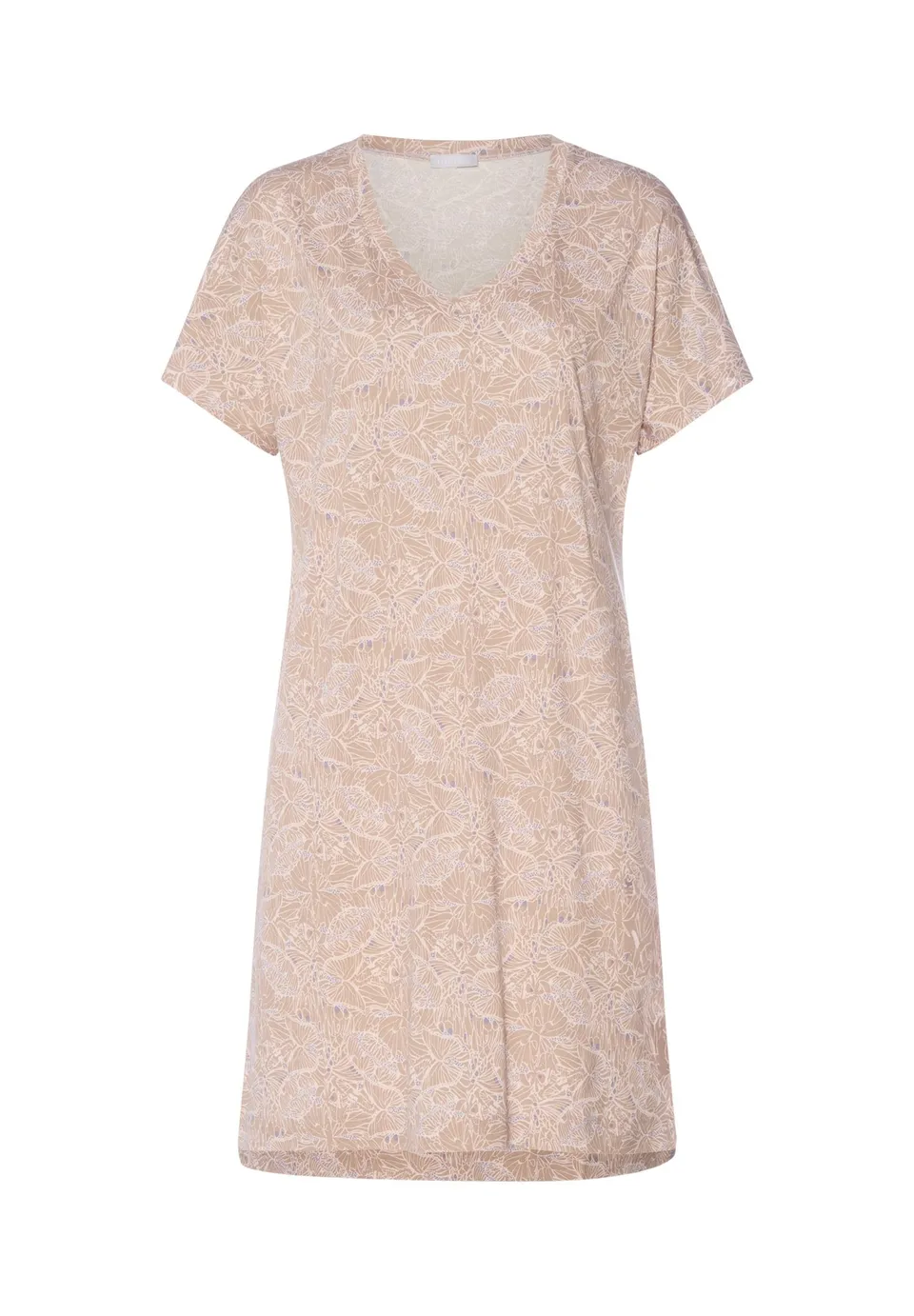 hanro-sleep-lounge-s-slv-nightdress-90cm-nachthemd-abstract-butterflies image 1