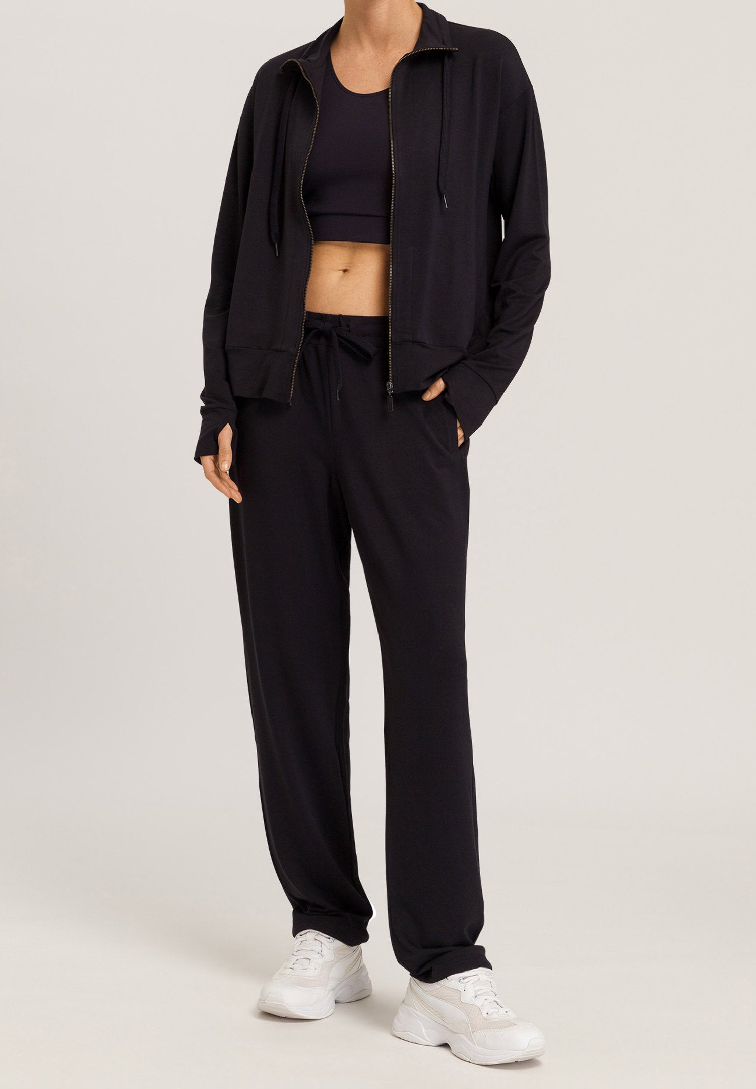 hanro-balance-078789-lange-hose-damen-black-beauty-modal image 5