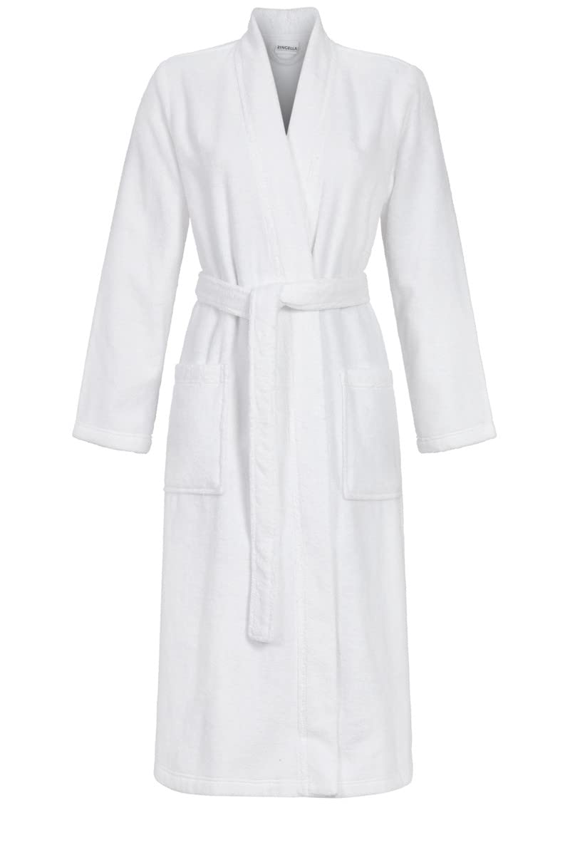 ringella-bademantel-microcotton-weiss-xxl-100-baumwolle image 2