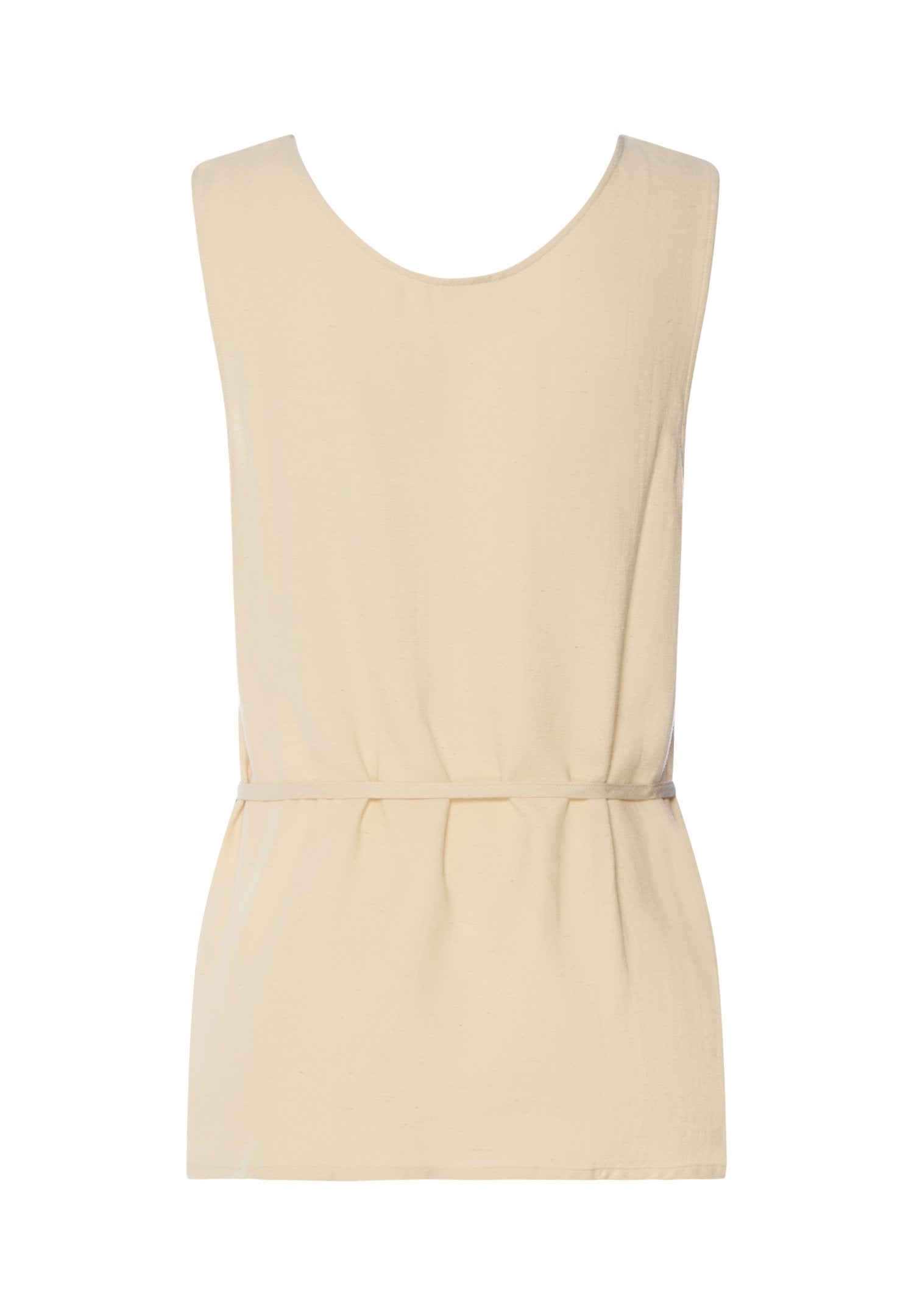 hanro-urban-casuals-tank-top-oyster-gray-leinen image 3