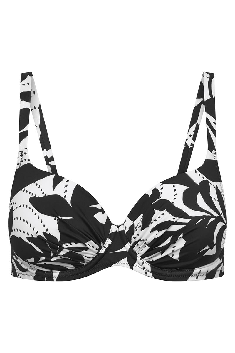 r-sch-be-happy-bikini-top-bl-tterdruck-mehrfarbig-b-gel-cups image 2