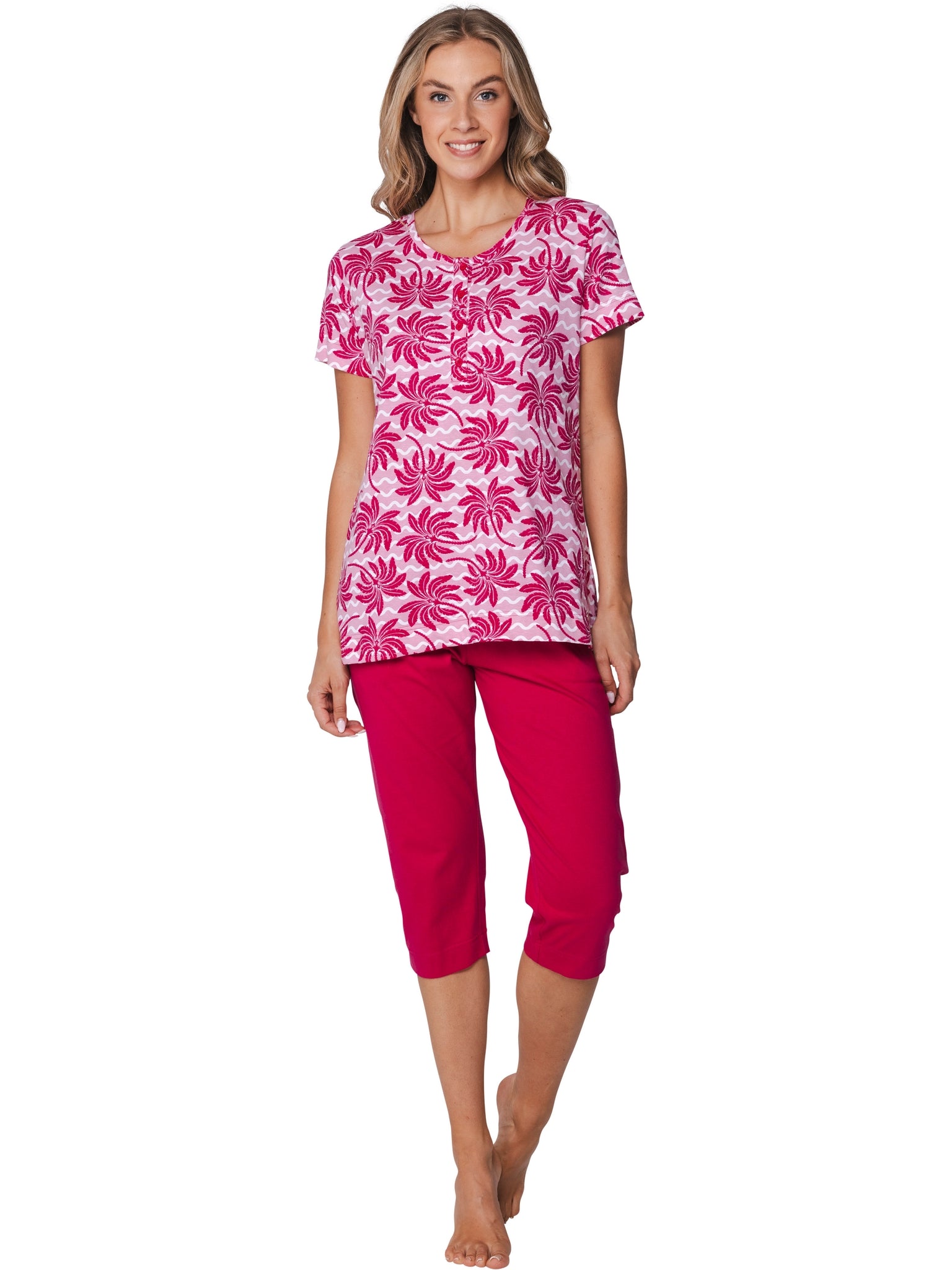 myrebelle-palm-springs-pyjama-rosa-bio-baumwolle image 3
