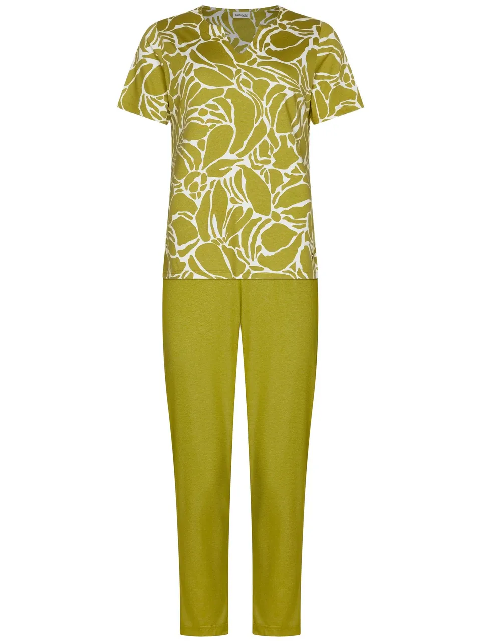 pastunette-premium-sublime-pyjama-gr-n-baumwolle-modal-blumen image 1