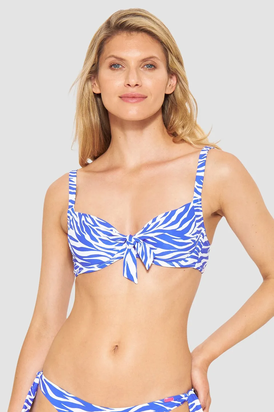 r-sch-be-happy-bikini-oberteil-blau-zebra-mit-b-gel image 1