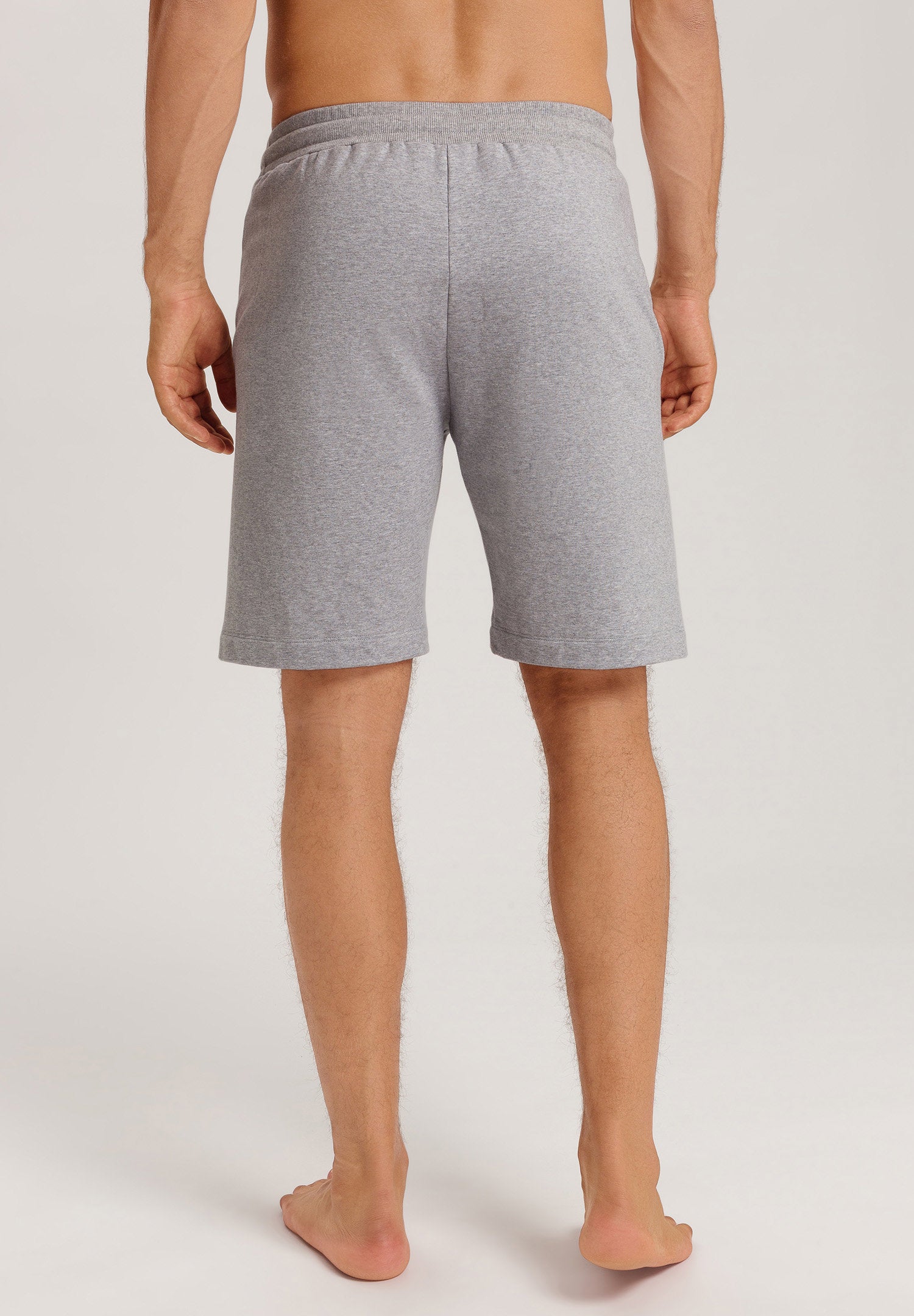 hanro-natural-living-shorts-075772-grey-melange-bio-baumwolle image 4