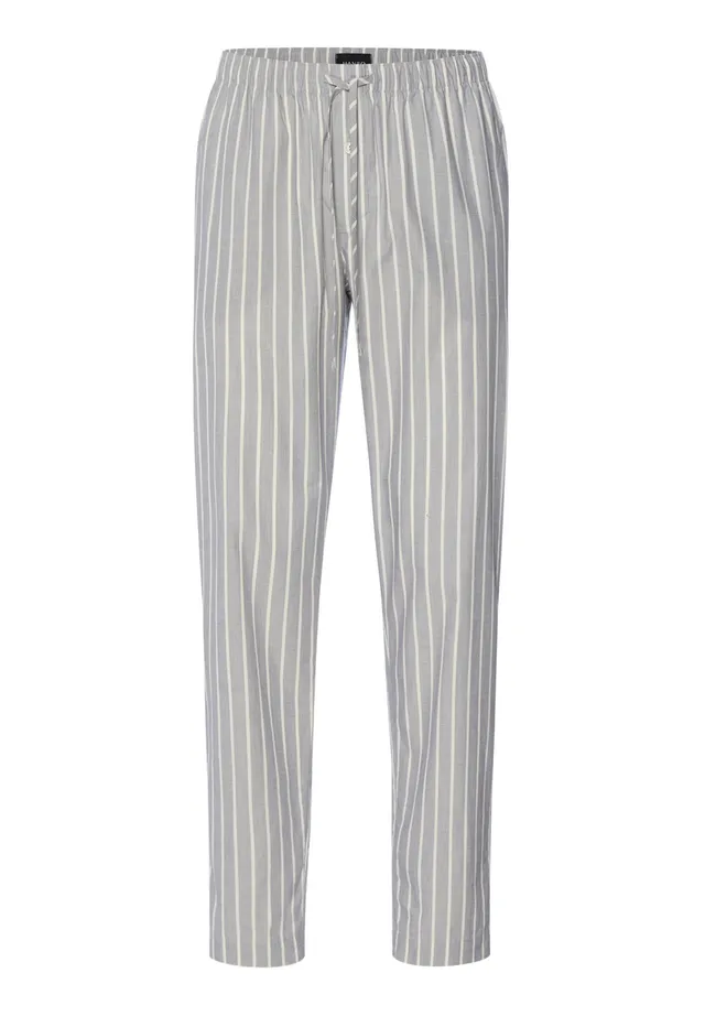 hanro-night-and-day-pyjamahose-herren-denim-stripe-baumwolle image 1