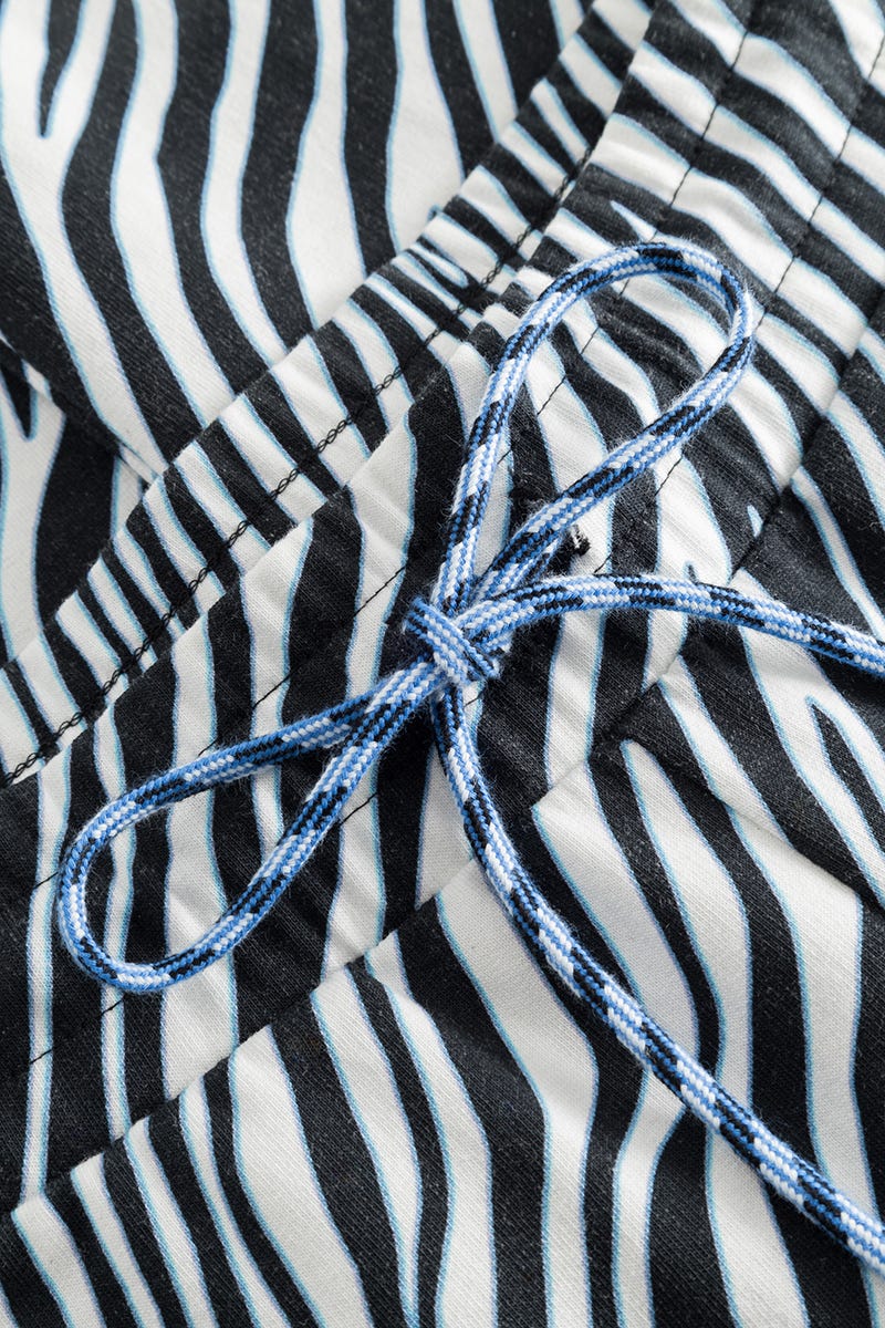 r-sch-be-happy-24p2-sweathose-zebra-schwarz-damen image 5