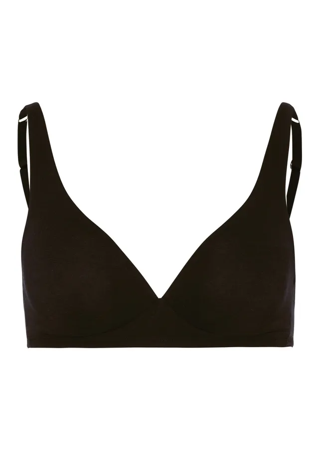hanro-cotton-sensation-soft-bh-schwarz-pima-baumwolle image 1