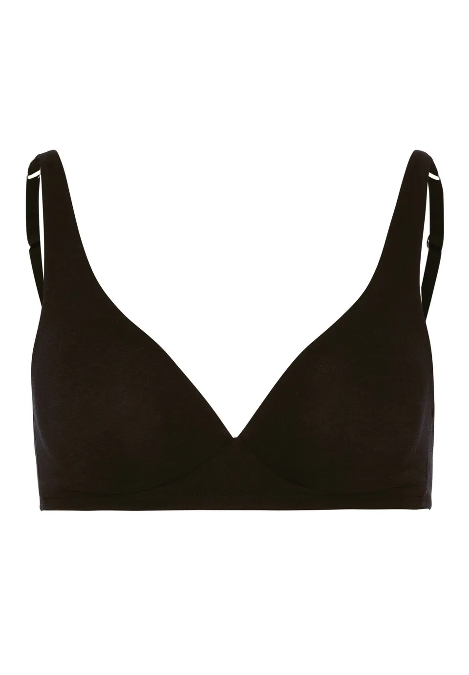 hanro-cotton-sensation-soft-bh-schwarz-pima-baumwolle image 1
