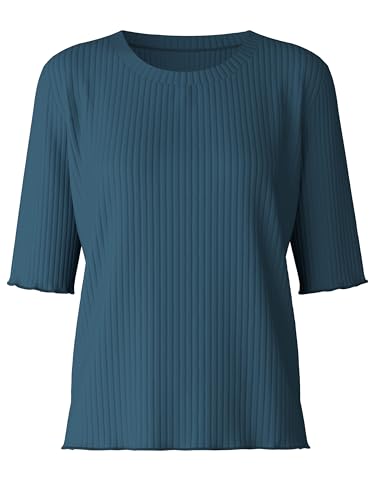 calida-favourites-lounge-t-shirt-damen-baumwoll-ripp-figurnah-basic image 7