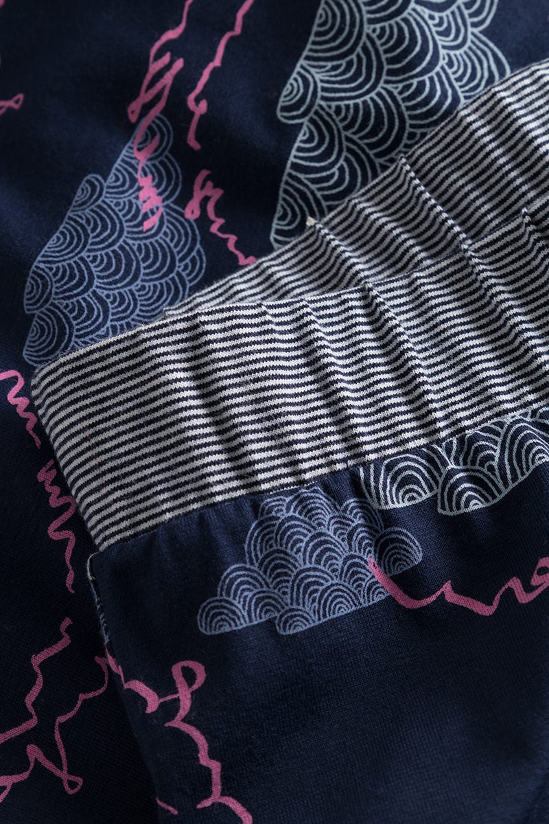 r-sch-be-happy-7-8-hose-pyjamahose-blau-wolken image 5