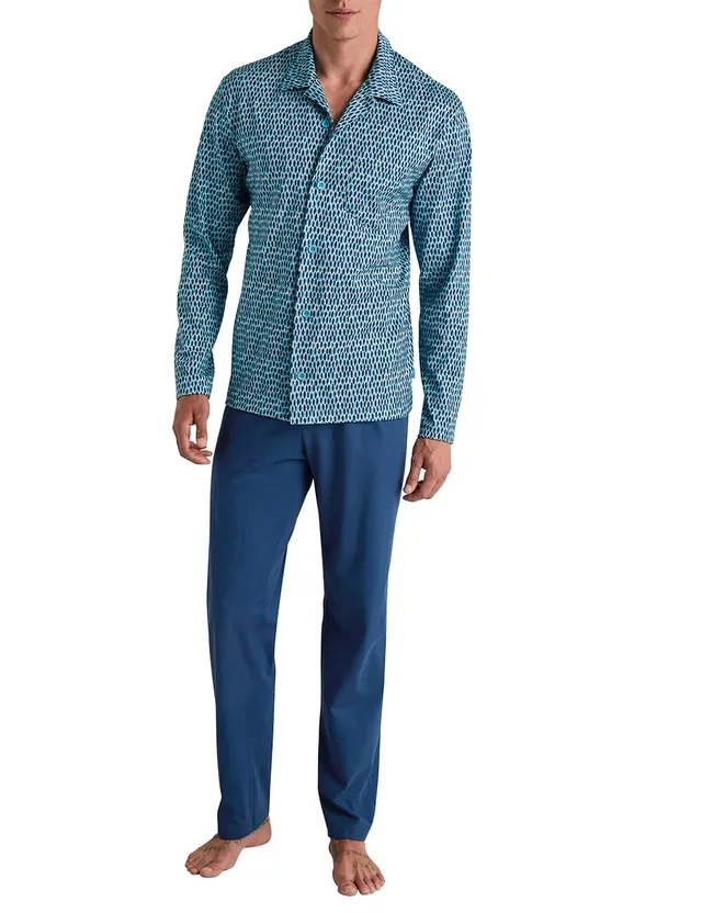 calida-relax-imprint-herren-pyjama-durchgekn-pft-baumwolle image 1