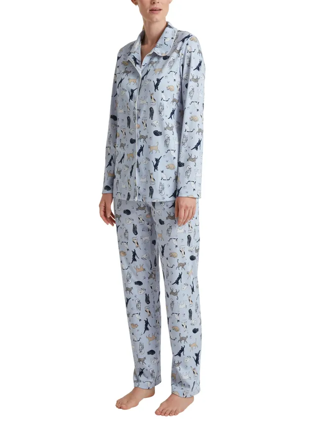 calida-favourites-dreams-cat-dreams-pyjama-harmony-blue-48-50 image 1