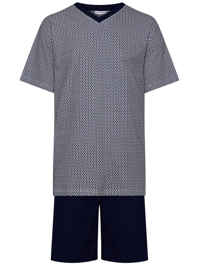 pastunette-blue-breeze-shortama-blau-wei-baumwolle image 1