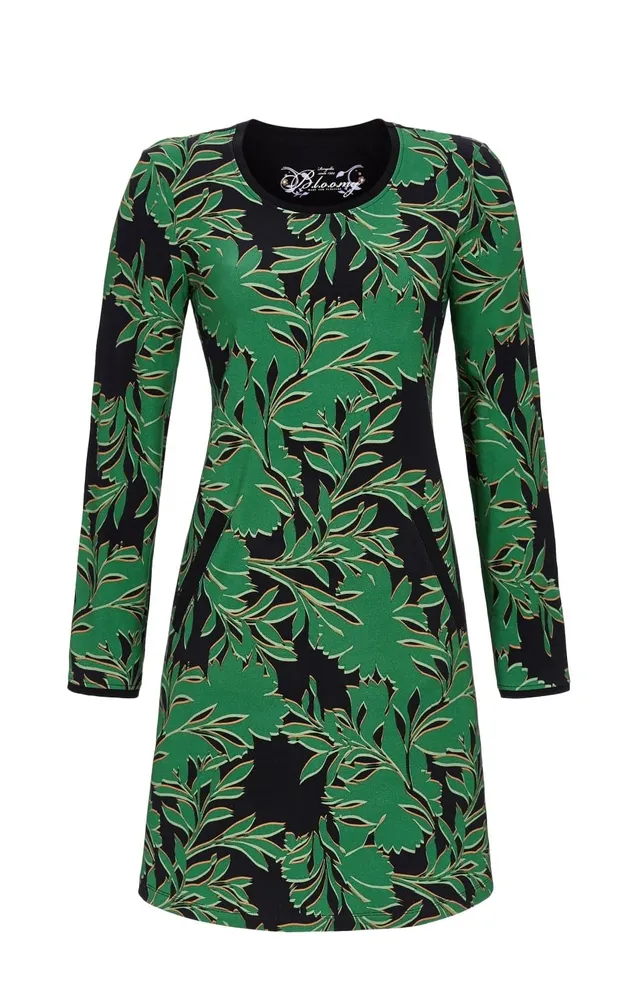 ringella-women-men-nachthemd-floral-gr-40-kurzarm image 1